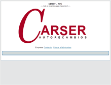 Tablet Screenshot of carser.net